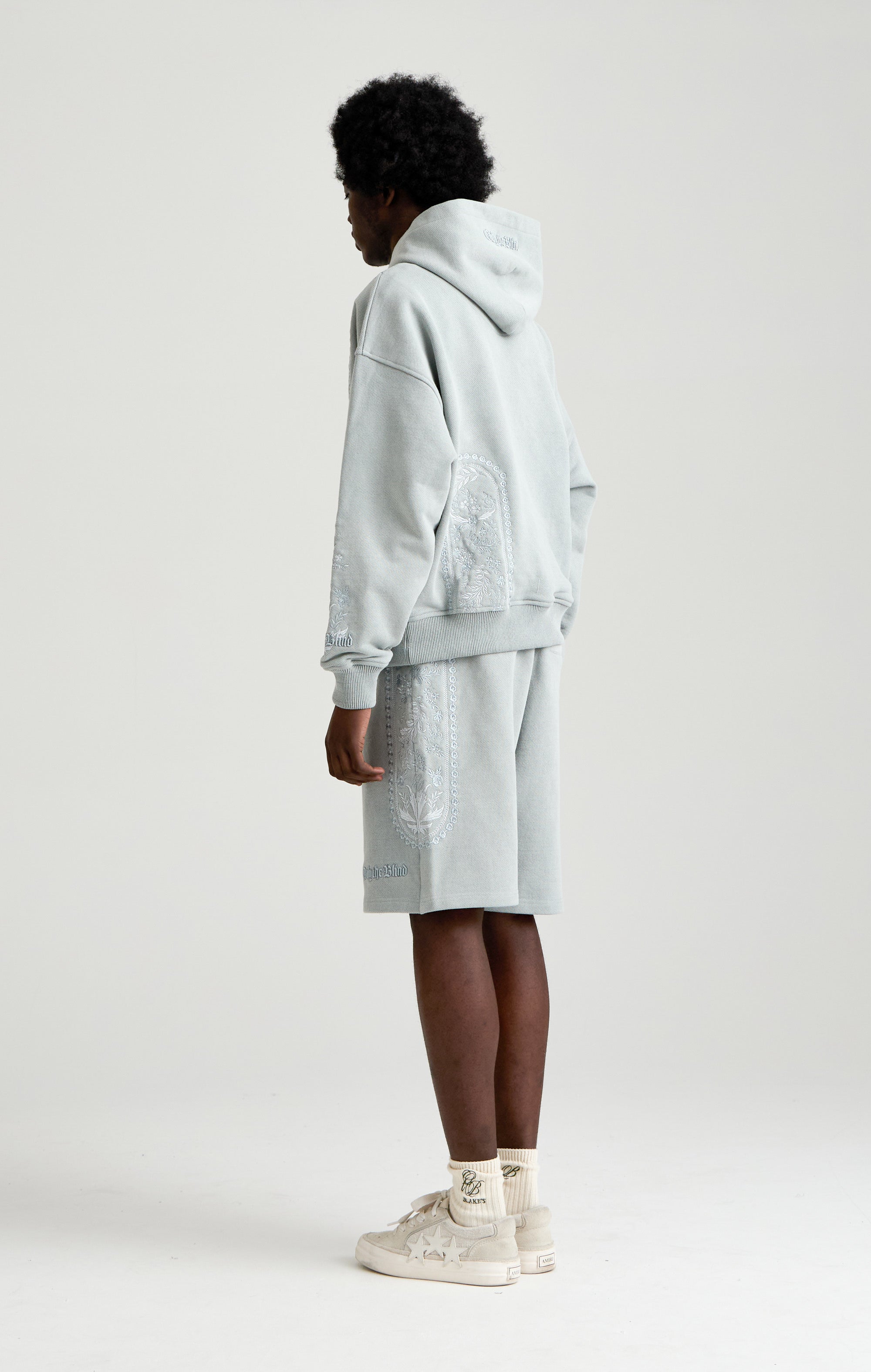 TAPESTRY IN GREY SHORT