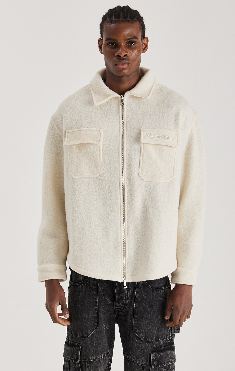 GLACIER WOOL OVERSHIRT - ONLY THE BLIND™