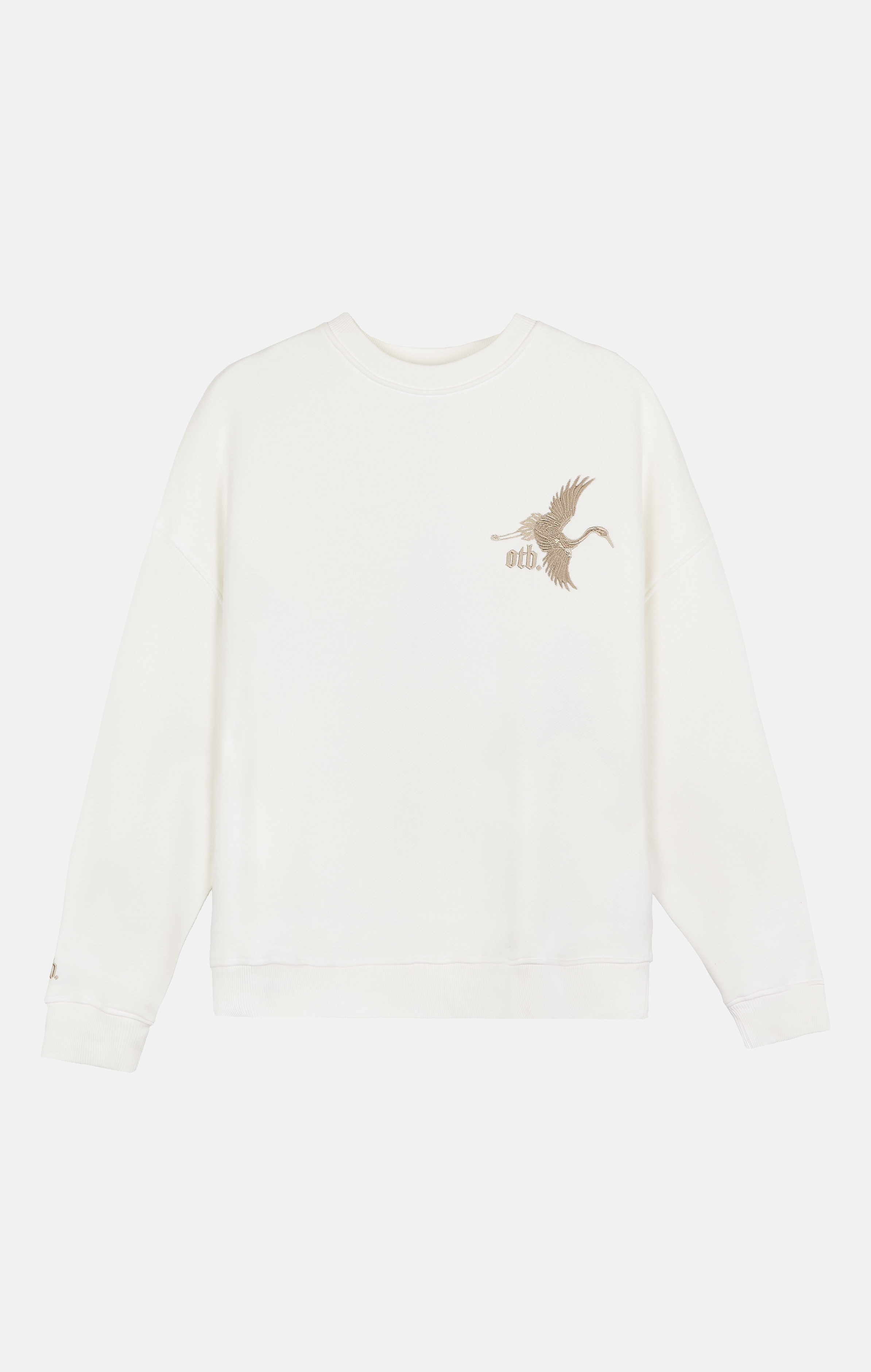 Vintage White Statement Crew Sweatshirt - ONLY THE BLIND™