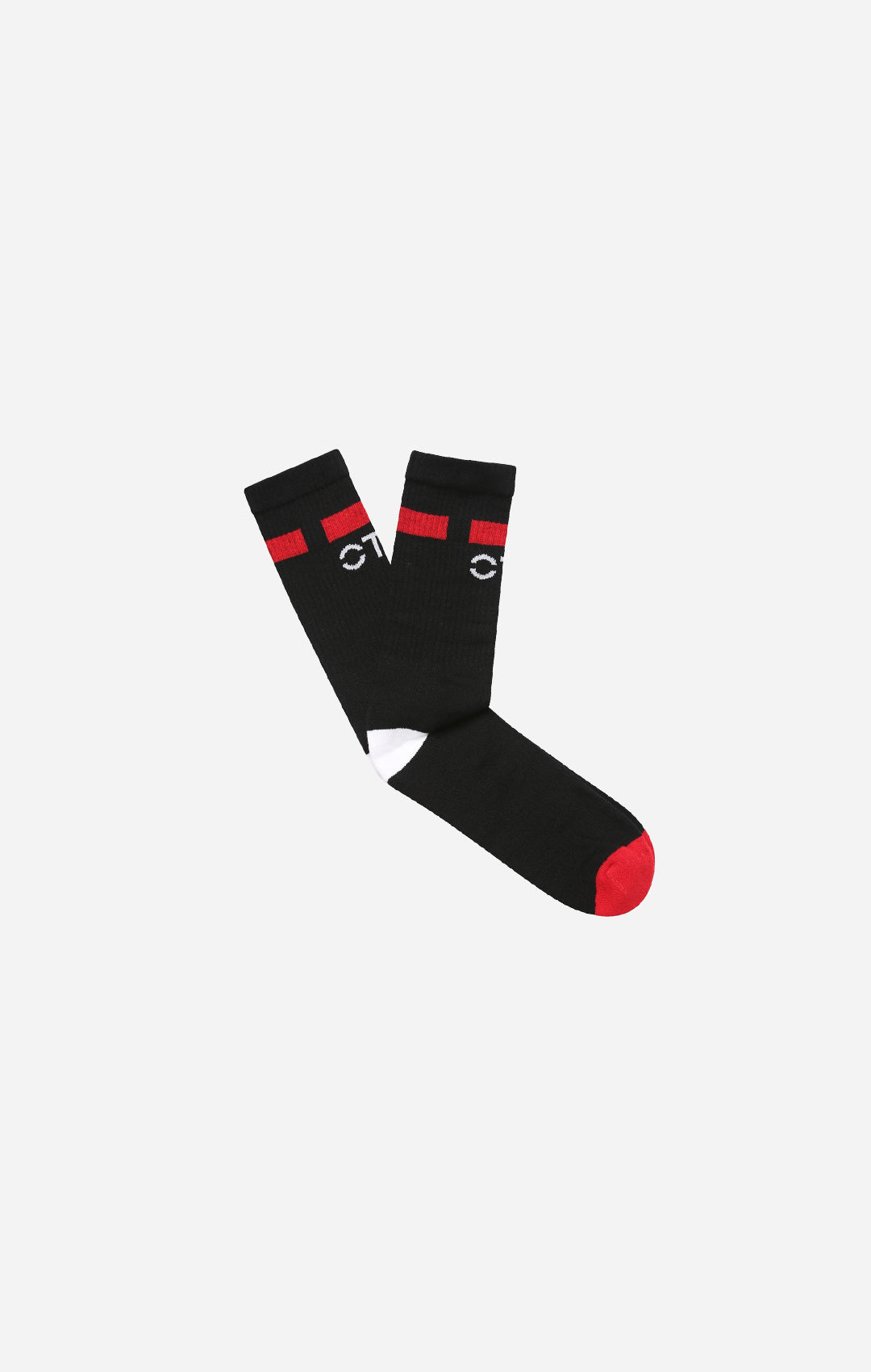 Katoenen kenmerkende zwarte sokken