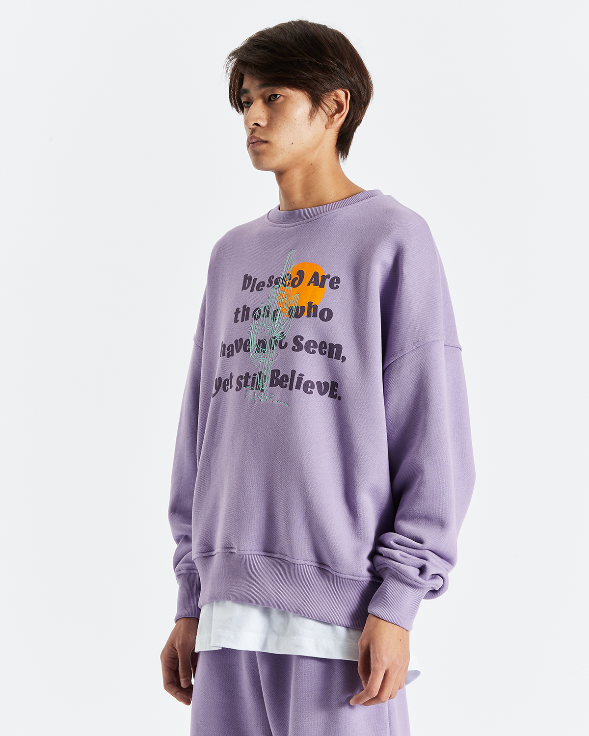 Lavender Blessed Sweatshirt