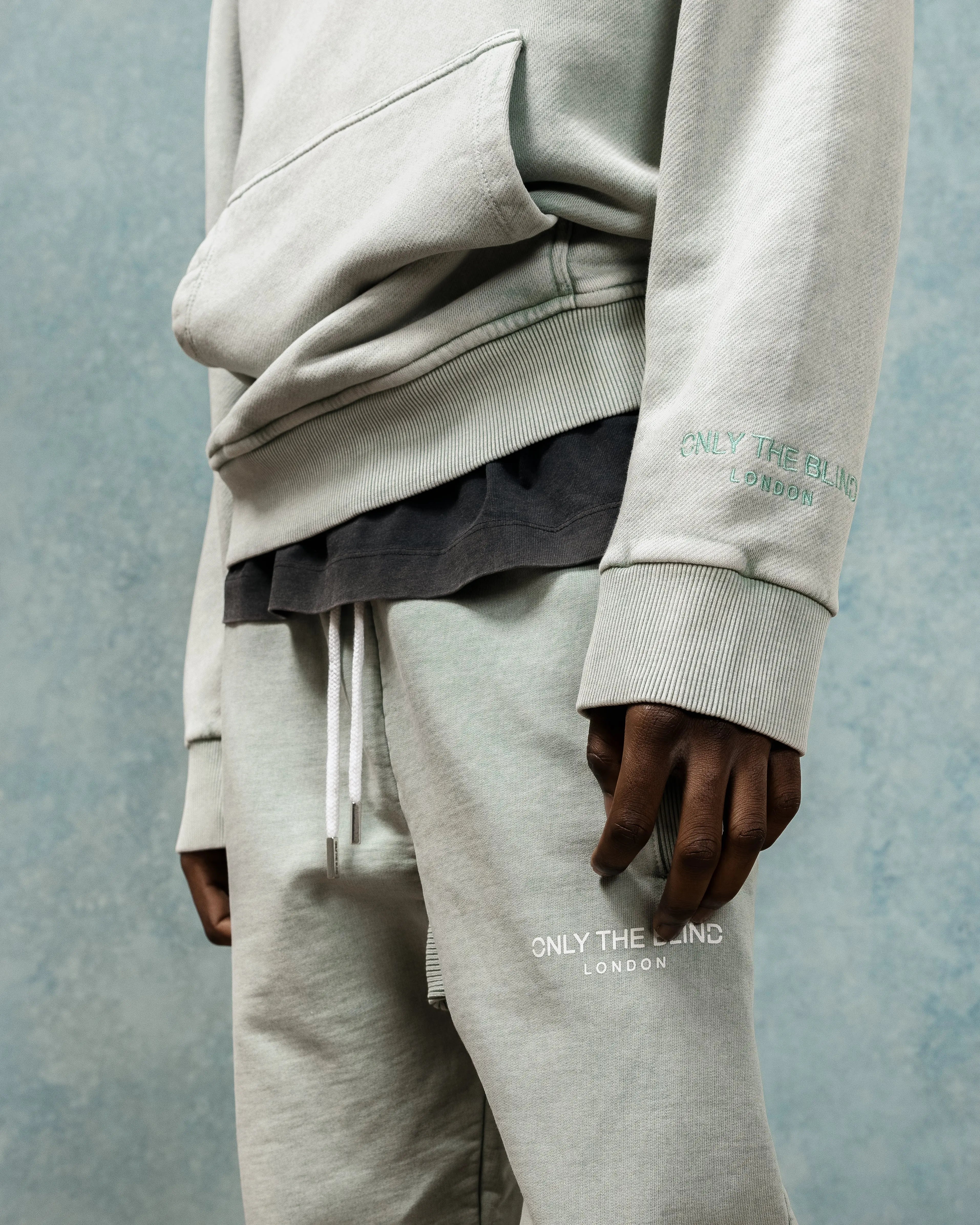 Ocean Mist Essential Hoodie - ONLY THE BLIND™