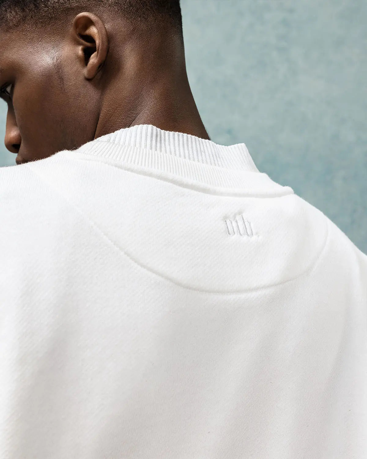 Ivory High-Neck Sweatshirt - ONLY THE BLIND™