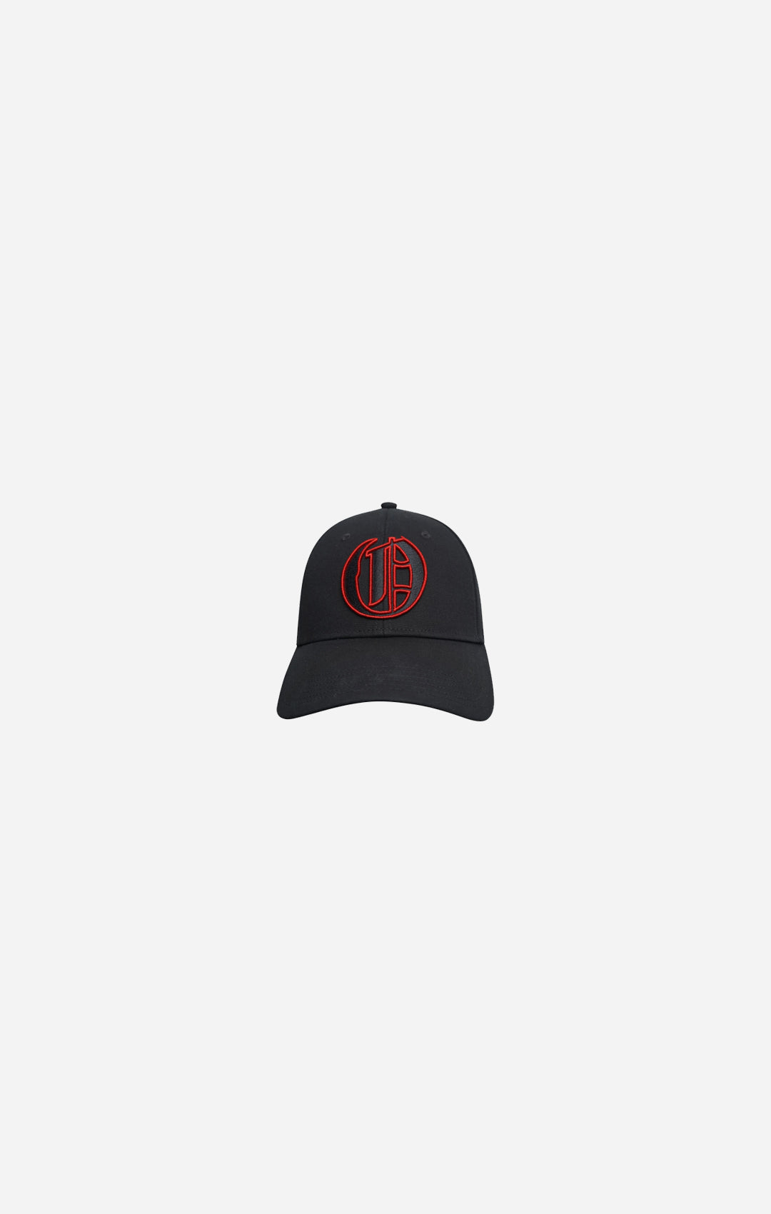 Black & Red Crew Baseball Cap