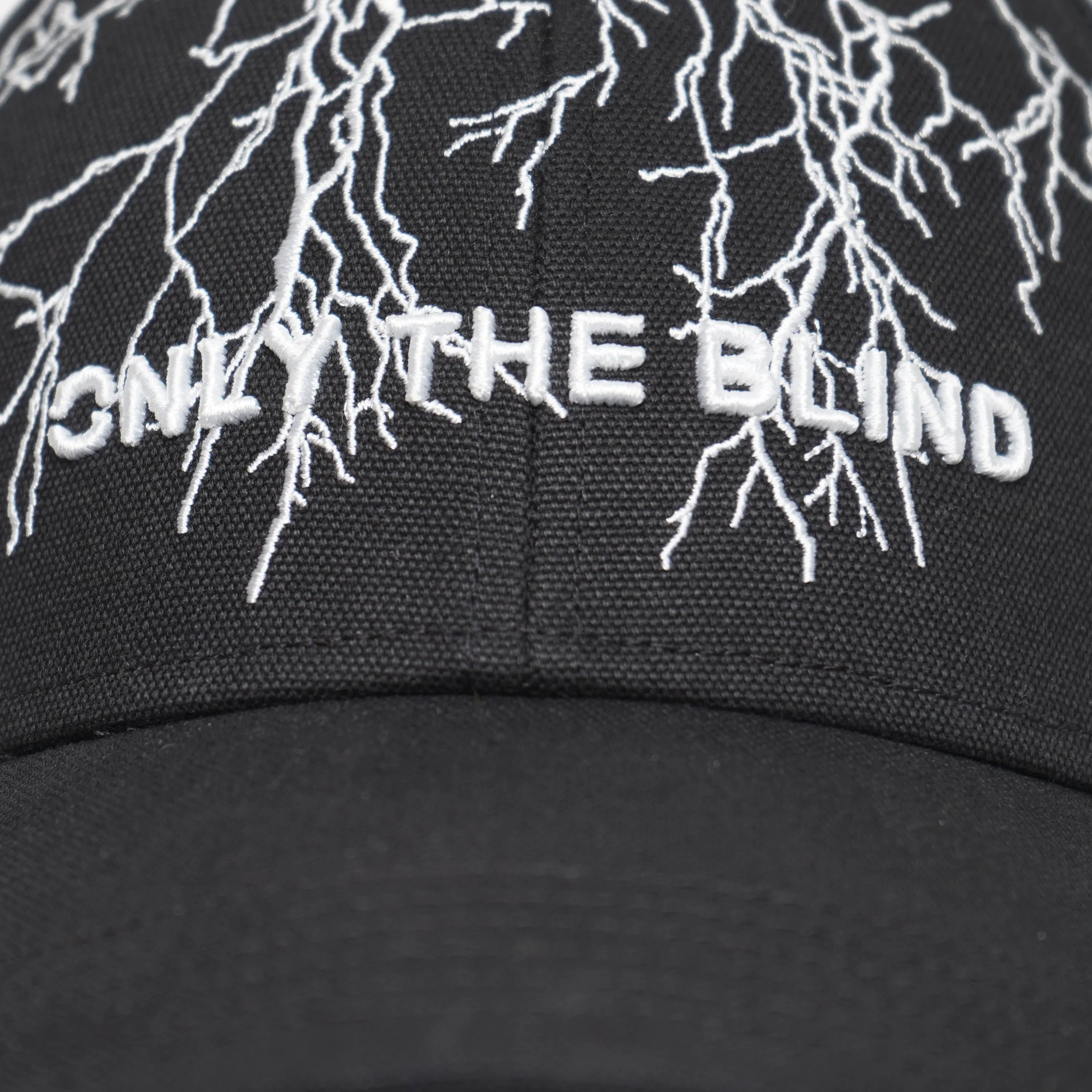 Black Lightning Baseball Cap - ONLY THE BLIND™