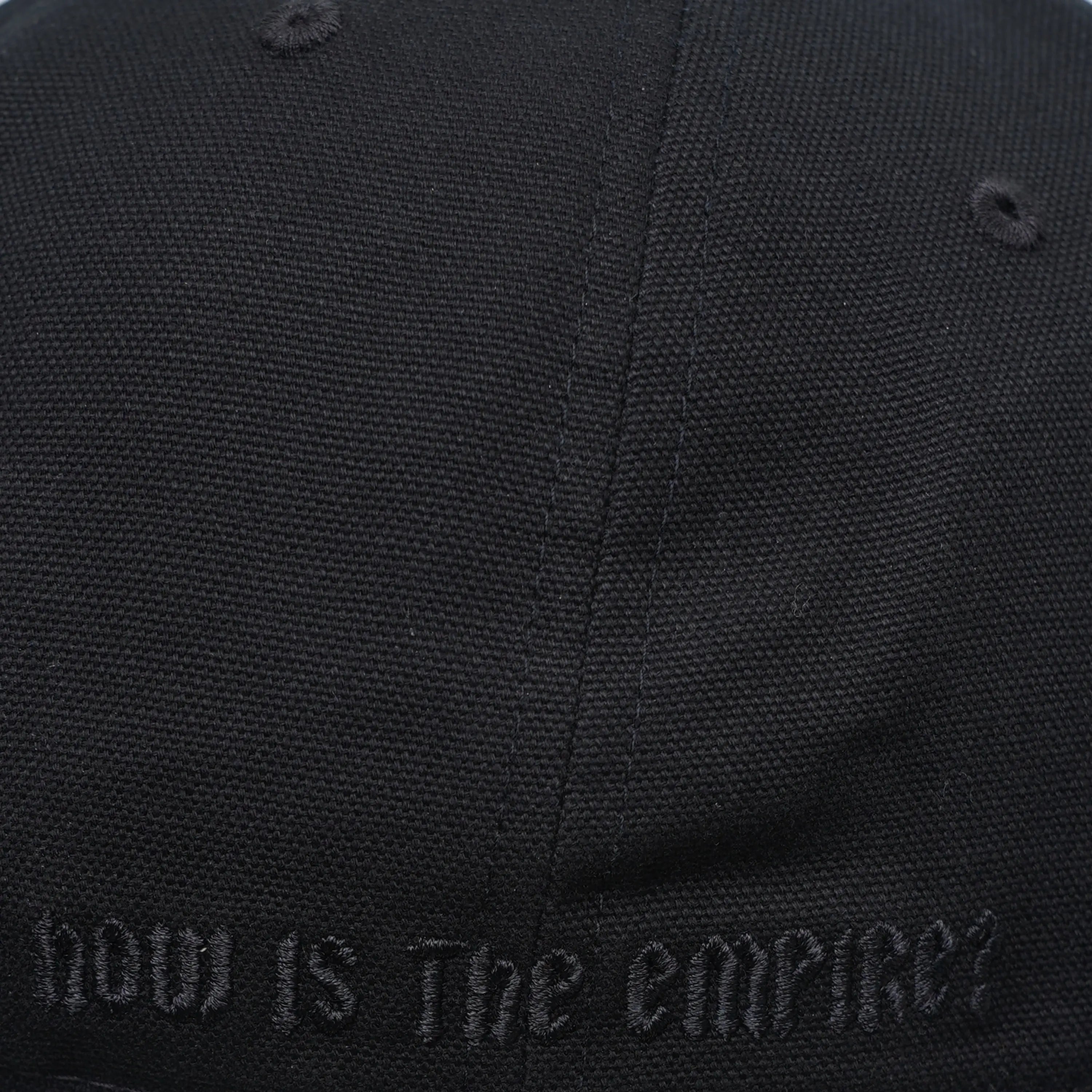 Black & Red Crew Baseball Cap - ONLY THE BLIND™