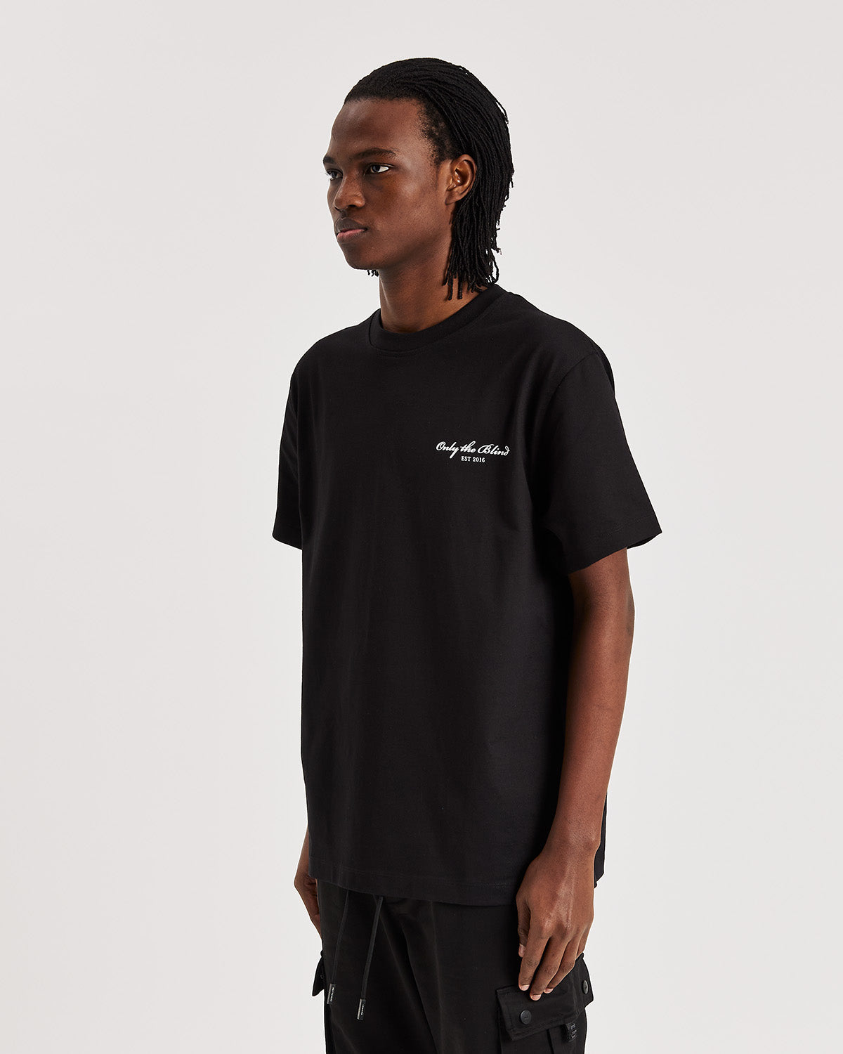 Black Blossom Graphic T-shirt - ONLY THE BLIND™