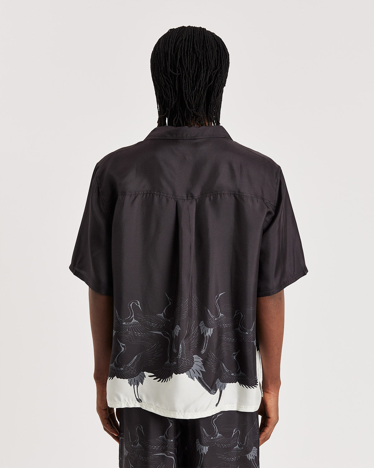 Crane Silk Shirt - ONLY THE BLIND™