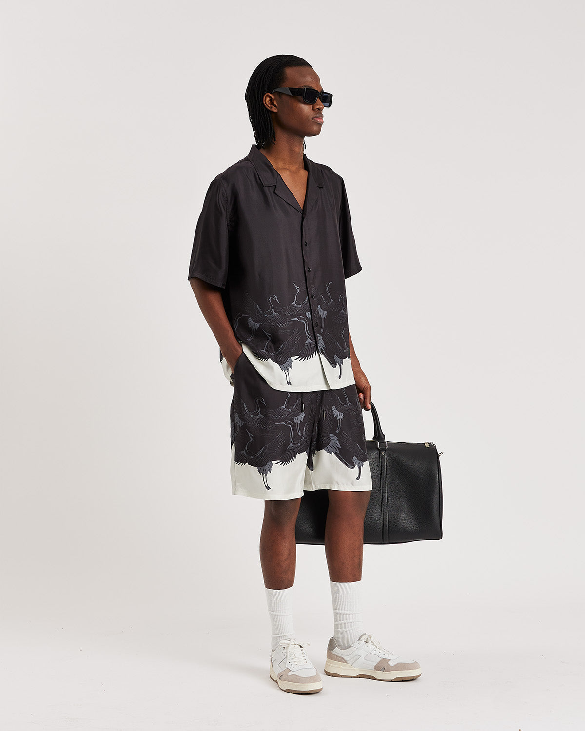Crane Silk Shirt - ONLY THE BLIND™