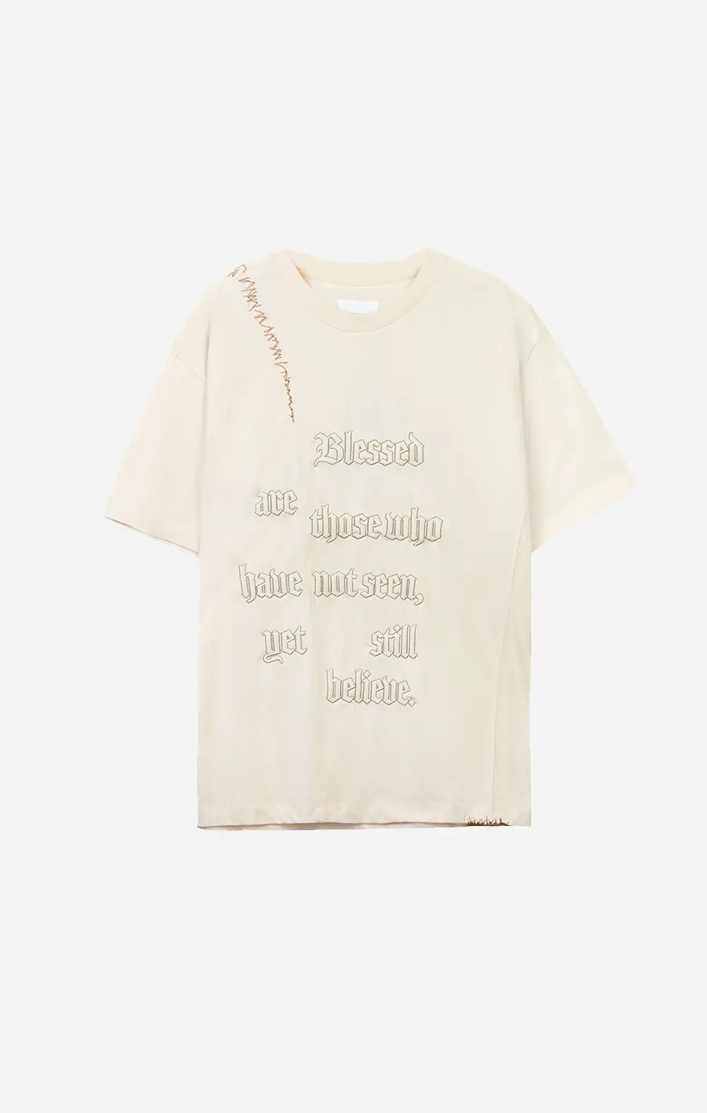 SAND SPLIT STATEMENT T-SHIRT