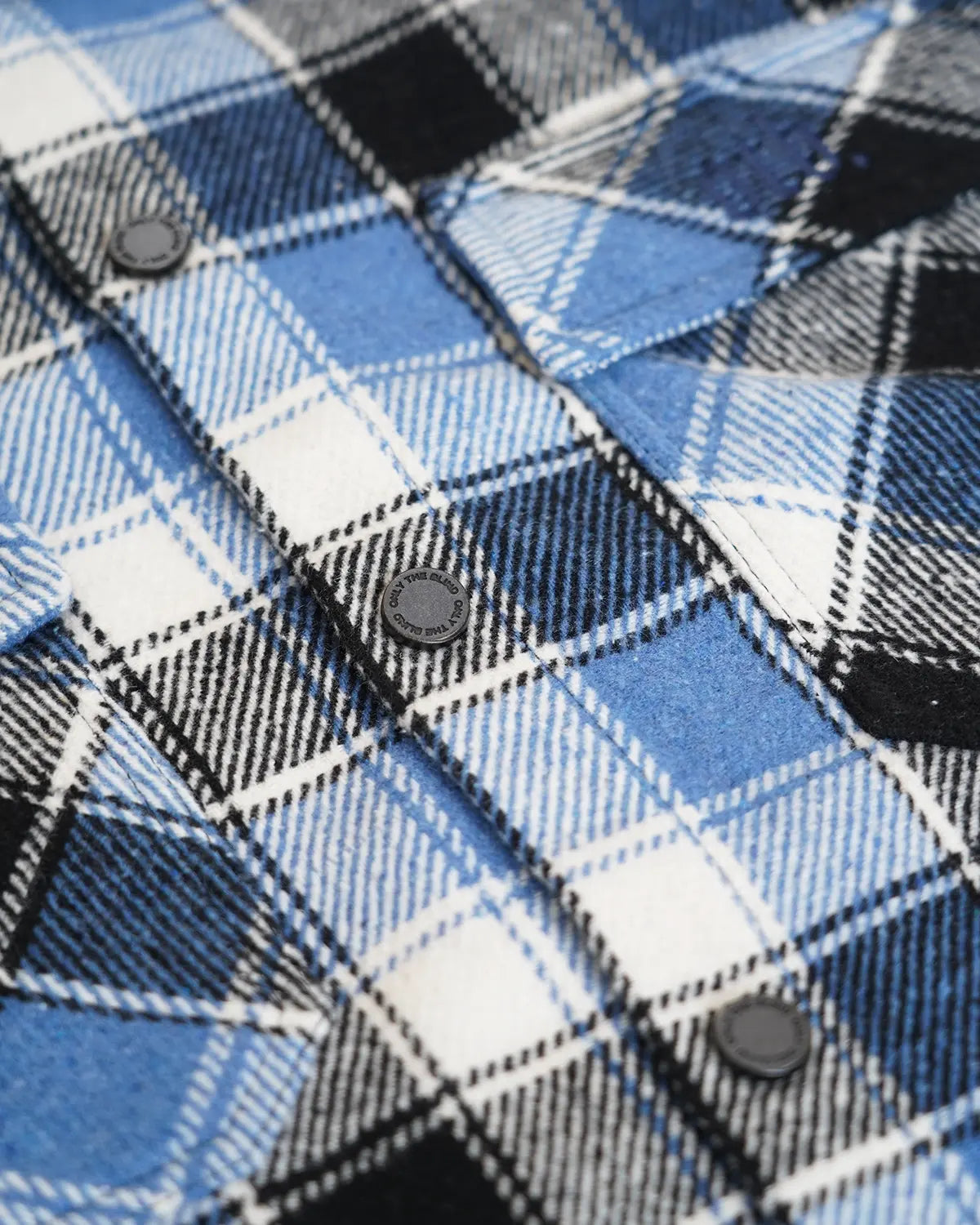 Navy Check Flannel Shirt - ONLY THE BLIND™