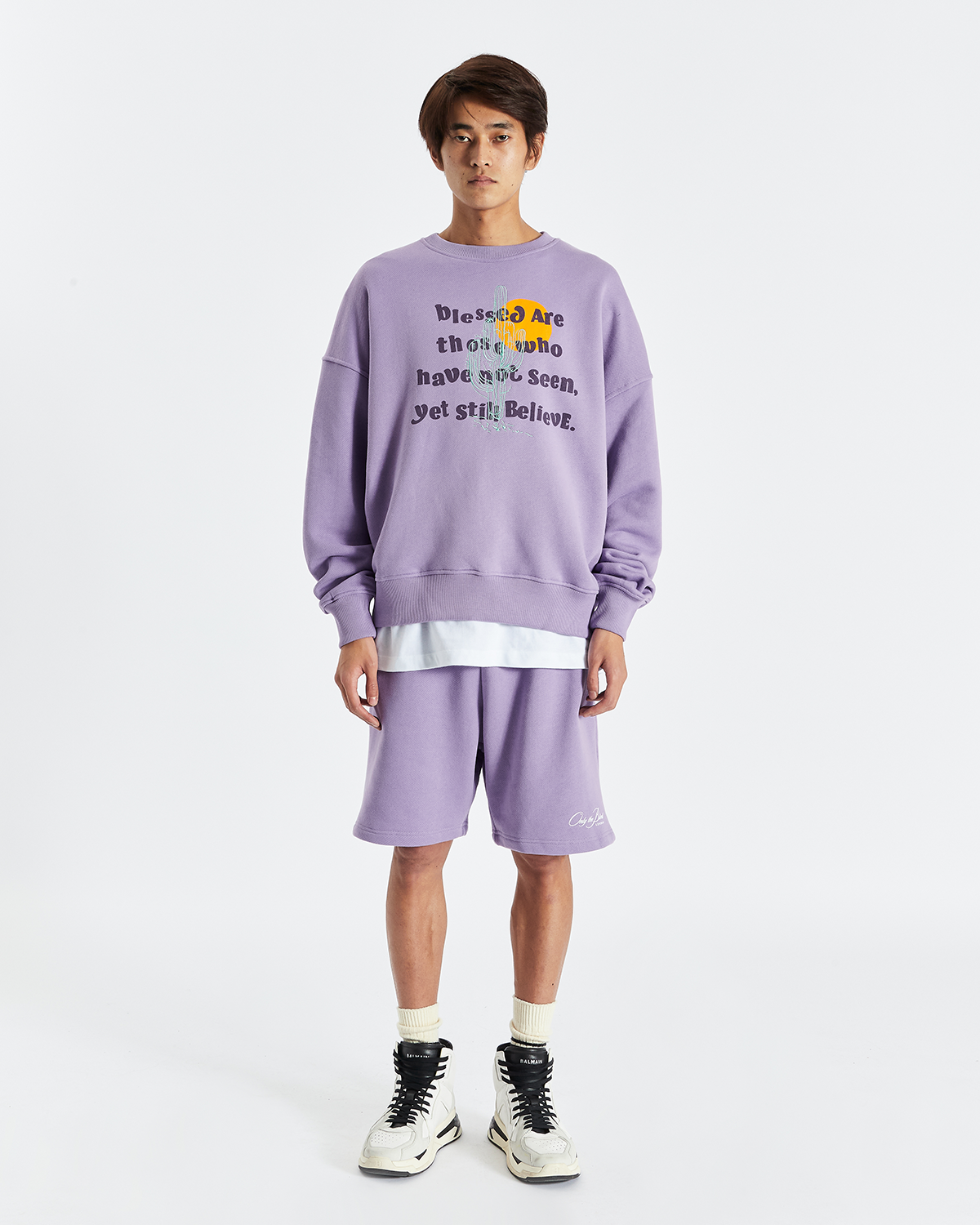 Lavendel essentiële shorts