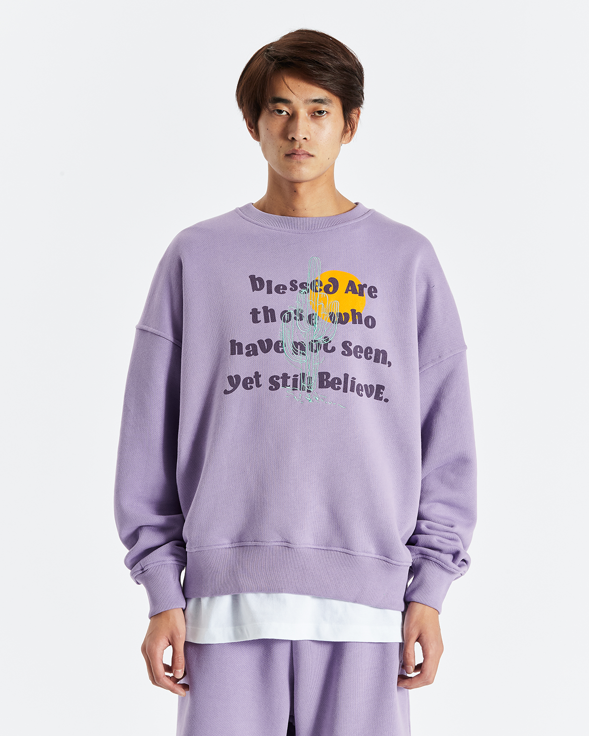 Lavender Blessed Sweatshirt