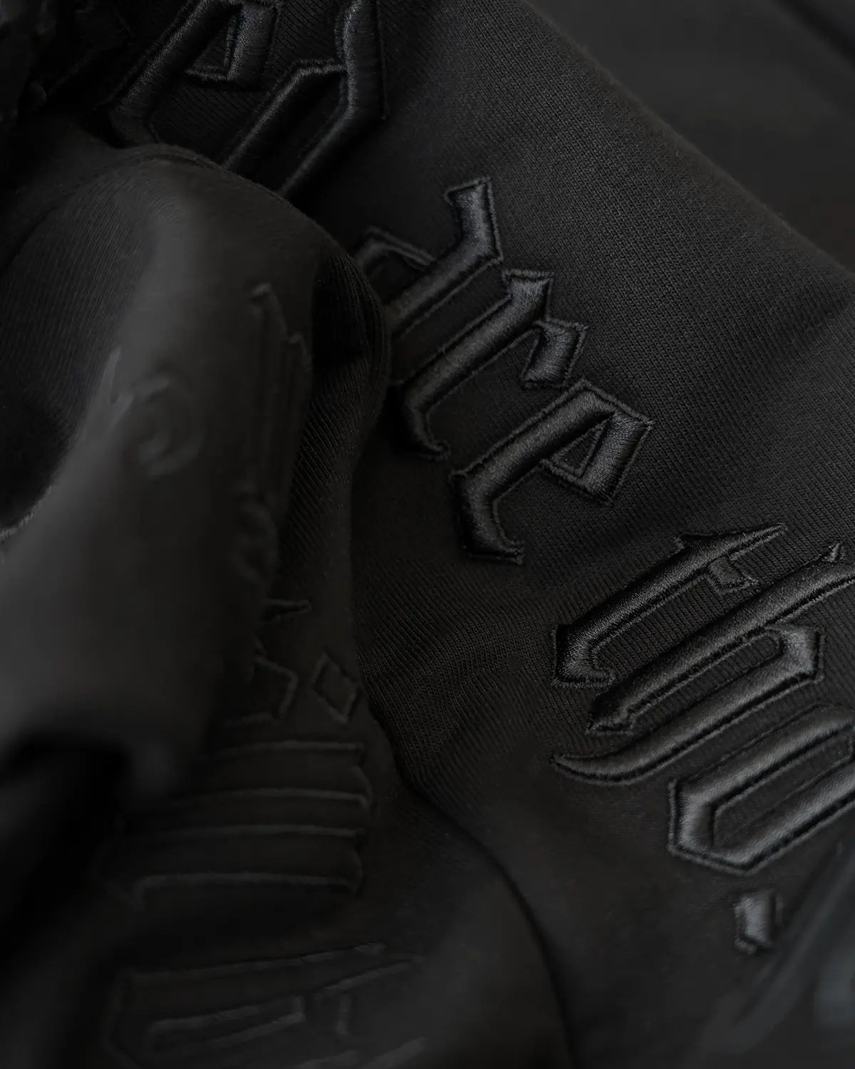 Black Split Statement Sweatpants - ONLY THE BLIND™