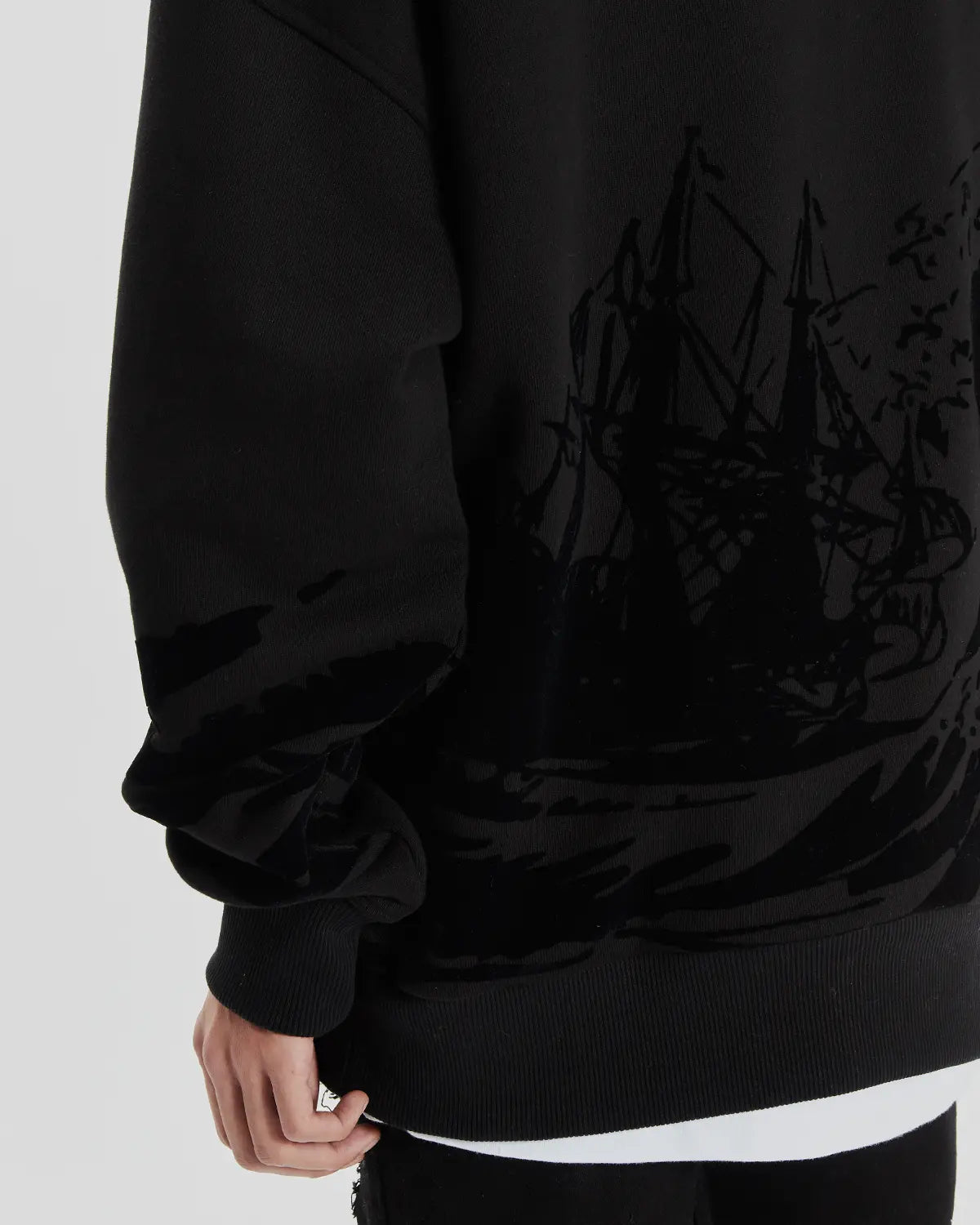 Onyx Wave Hoodie - ONLY THE BLIND™